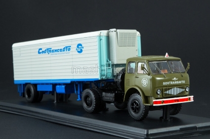 Изображение SSM 1/43 Минский-504 полуприцеп Alka N12CH Совтрансавто