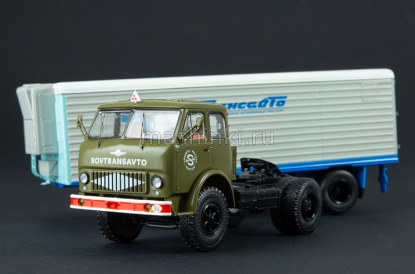 Изображение SSM 1/43 Минский-504 полуприцеп Alka N12CH Совтрансавто