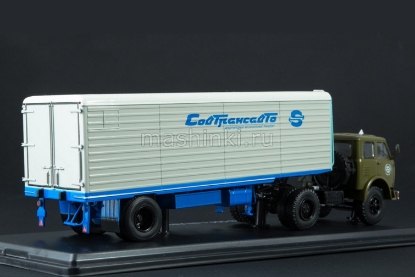 Изображение SSM 1/43 Минский-504 полуприцеп Alka N12CH Совтрансавто