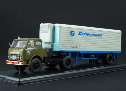 Изображение SSM 1/43 Минский-504 полуприцеп Alka N12CH Совтрансавто