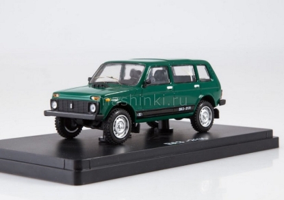 Изображение LASTOCHKA 1/43 ВАЗ-2131 НИВА зеленый