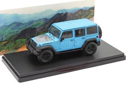 Изображение GREENLIGHT 1/43 JEEP Wrangler 4x4 Unlimited Big Bear 5-дв. (Hard Top) 2017 blue