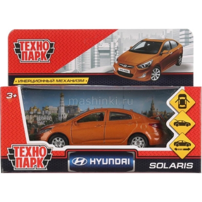 Изображение ТЕХНОПАРК HYUNDAI Solaris 12 см бронзовый