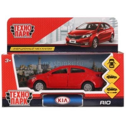 Изображение ТЕХНОПАРК KIA Rio седан 12 см красный