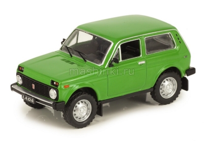Изображение IXO 1/43 В-2121 НИВА (LADA 4X4) 1978 зеленый
