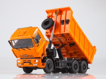 Изображение ПАО КАМАЗ 1/43 КАМАЗ-6520 самосвал оранжевый