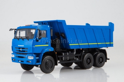 Изображение ПАО КАМАЗ 1/43 КАМАЗ-6522 самосвал синий
