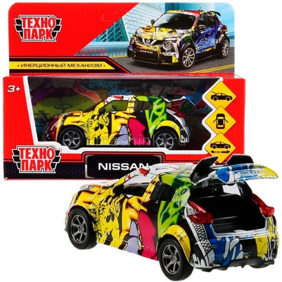 Изображение ТЕХНОПАРК NISSAN Juke 12 см граффити