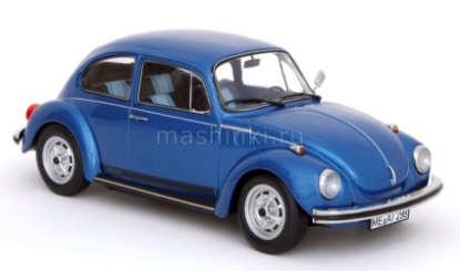 Изображение NOREV 1/18 VW 1303 City 1973 blue metallic