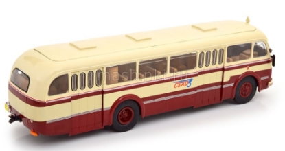 Изображение IXO 1/43 Автобус SKODA 706 Ro CSAD 1947 cream/dark red