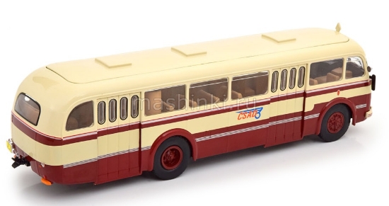 Изображение IXO 1/43 Автобус SKODA 706 Ro CSAD 1947 cream/dark red