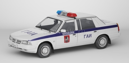 Изображение АЛ-Спец-11 1/43 МОСКВИЧ-2142R5 Князь Владимир Милиция ГАИ Москва белый(15.03.2021)
