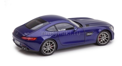 Изображение NOREV 1/18 MERCEDES-AMG GT S (С190) 2019 blue metallic