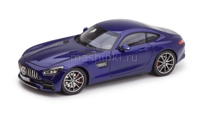 Изображение NOREV 1/18 MERCEDES-AMG GT S (С190) 2019 blue metallic
