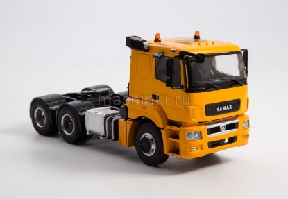 Изображение ПАО КАМАЗ 1/43 КАМАЗ-65206 седельный тягач желтый