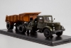 Изображение SSM 1/43 Минский-200В с полуприцепом Минский-5232В хаки-оранжевый