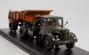 Изображение SSM 1/43 Минский-200В с полуприцепом Минский-5232В хаки-оранжевый