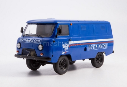Изображение SSM 1/18 УАЗ-3741 Почта России синий