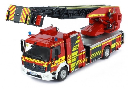 Изображение IXO 1/43 MERCEDES-BENZ Atego 1530 Metz-Rosenbauer DLA(K) 23/12 Fire Brigade Hofhein пожарная лестница 2018