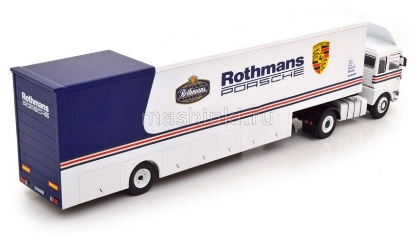Изображение IXO 1/43 MAN BUSSING 19.320 полуприцеп Rothmans Porsche Team Race Transport 1984