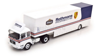 Изображение IXO 1/43 MAN BUSSING 19.320 полуприцеп Rothmans Porsche Team Race Transport 1984
