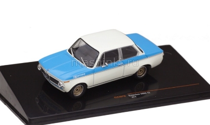 Изображение IXO 1/43 BMW Koepchen 2002 Tii 1974 white/blue