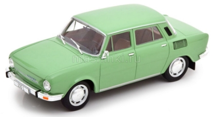 Изображение WHITEBOX 1/24 SKODA 100 L 1974 green