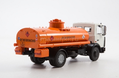 Изображение АИСТ 1/43 АЦ-9 (5337) серо-оранжевый