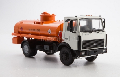 Изображение АИСТ 1/43 АЦ-9 (5337) серо-оранжевый