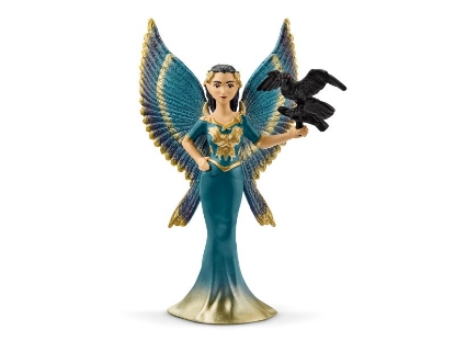 Изображение SCHLEICH Байяла: эльфийка Офира с вороном Мунин