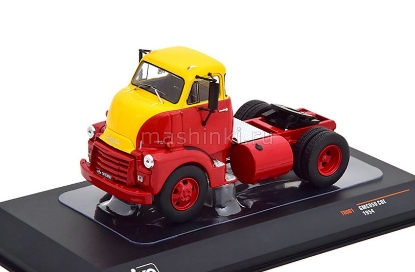 Изображение IXO 1/43 Седельный тягач GMC 950 COE 1954 red-yellow