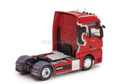 Изображение IXO 1/43 Седельный тягач MAN TGX 18.500 4×2 BLS XXL cab Lion Pro Edition 2018 red