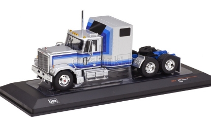 Изображение IXO 1/43 Седельный тягач GMC General 1980 silver-blue