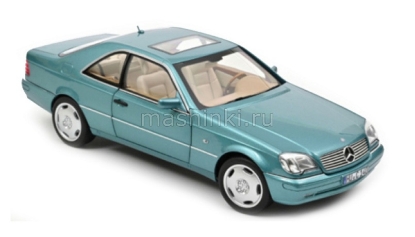 Изображение NOREV 1/18 MERCEDES-BENZ CL600 Coupe (C140) 1997 blue metallic