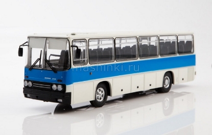 Изображение НАШИ АВТОБУСЫ-31 1/43 ИКАРУС-256 сине-белый (23.10.2021)