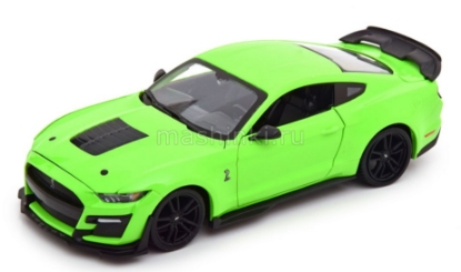 Изображение MAISTO 1/24 FORD Mustang Shelby GT500 2020 light green