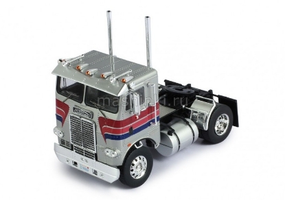 Изображение IXO 1/43 Седельный тягач FREIGHTLINER COE 1976 silver-decorated