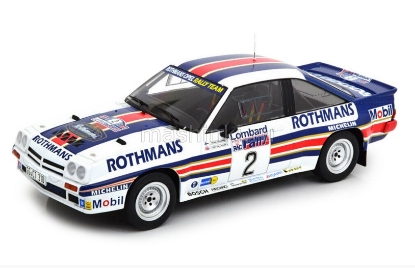 Изображение IXO 1/18 OPEL Manta 400 №2 Rothmans Toivonen/Gallagher RAC Rally 1983