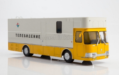 Изображение НАШИ АВТОБУСЫ-СПЕЦ-04 1/43 ПТС-ЦТ Магнолия (Л-5932) желтый (29.11.2021)