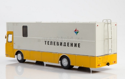 Изображение НАШИ АВТОБУСЫ-СПЕЦ-04 1/43 ПТС-ЦТ Магнолия (Л-5932) желтый (29.11.2021)