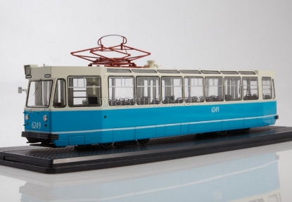 Изображение SSM 1/43 ЛМ-68 трамвай бело-голубой