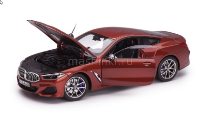 Изображение NOREV 1/18 BMW 850i Coupe (G15) 2019 orange metallic