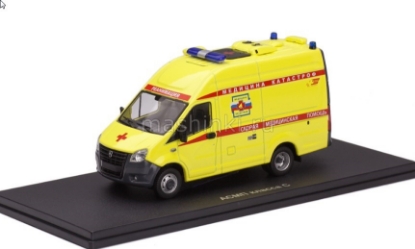 Изображение LENMODEL 1/43 АСМП класса С Медицина катастроф желтый