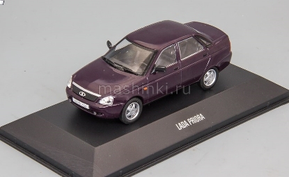 Изображение АЛ-Новая эпоха-011 1/43 LADA Priora седан фиолетовый (07.02.2022)