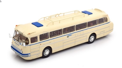 Изображение IXO 1/43 Автобус IKARUS 66 NVK Karl Marx city 1972 beige