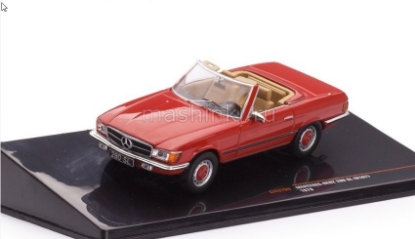 Изображение IXO 1/43 MERCEDES-BENZ 280 SL Convertible (R107) 1979 red