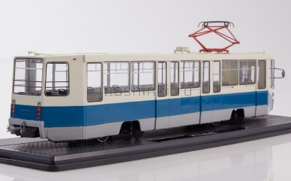 Изображение SSM  1/43 КТМ-8 трамвай бело-синий
