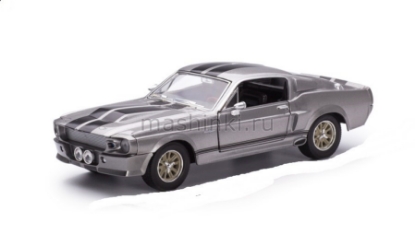 Изображение GREENLIGHT 1/24 FORD Mustang GT 500 Eleanor 1967 silver (к/ф Угнать за 60 секунд)