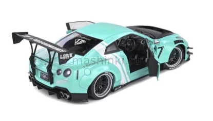 Изображение SOLIDO 1/18 NISSAN GT-R (R35) LB Works 2020 mint green