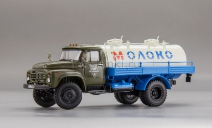 Изображение DIP 1/43 АЦПТ-4 (З-130) МОЛОКО Москва 1986 хаки/белый (тираж 300 шт)